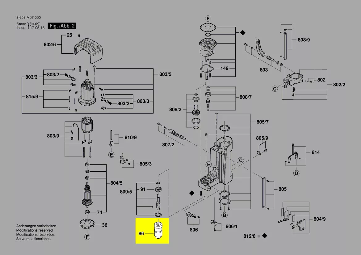 Mandrin à serrage rapide réf. 1 600 A00 0SZ Bosch